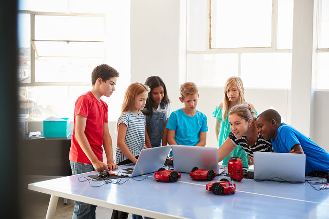 coding camps- Group Of Students In After School Computer Coding